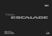 2015 Cadillac Escalade ESV Owner Manual