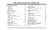 2006 Buick Lucerne Owner's Manual