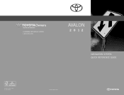 2012 Toyota Avalon Navigation Manual