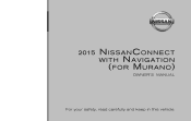 2015 Nissan Murano Navigation System Owner's Manual