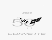 2003 Chevrolet Corvette Owner's Manual