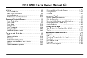 2010 GMC Sierra 1500 Crew Cab Owner's Manual
