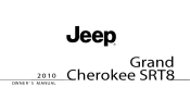 2010 Jeep Grand Cherokee Owner Manual SRT8