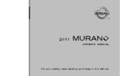 2011 Nissan Murano Owner's Manual