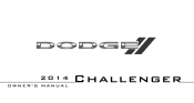 2014 Dodge Challenger Owner Manual