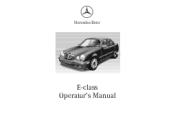 2001 Mercedes E-Class Owner's Manual