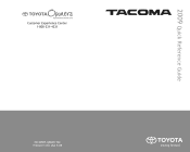 2009 Toyota Tacoma Access Cab Owners Manual