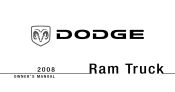 2008 Dodge Ram 3500 Pickup Owner Manual