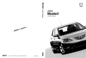 2004 Mazda MAZDA3 Owner's Manual