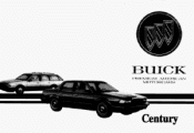 1993 Buick Century Owner's Manual