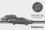 1994 Buick Roadmaster Owner's Manual