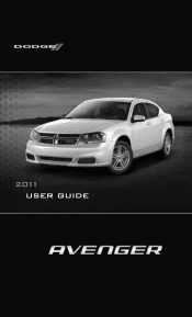 2011 Dodge Avenger User Guide