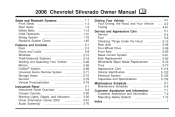 2006 Chevrolet Silverado 2500 Pickup Owner's Manual