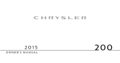 2015 Chrysler 200 Owner Manual