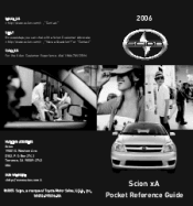 2006 Scion xA Owner's Manual