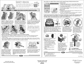 2004 Mercury Monterey Safety Advice Card 1st Printing
