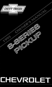 1995 Chevrolet S10 Pickup Owner's Manual