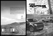 2010 Ford F150 Super Cab F-150 Raptor Off Road Overview Quick Reference Guide 3rd Printing