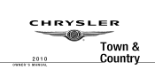 2010 Chrysler Town & Country Owner Manual