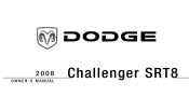 2008 Dodge Challenger Owner Manual SRT8
