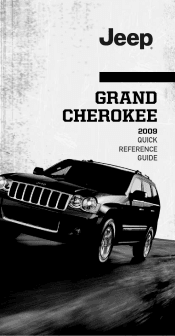 2009 Jeep Grand Cherokee Quick Reference Guide