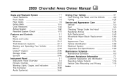 2009 Chevrolet Aveo 5 Owner's Manual