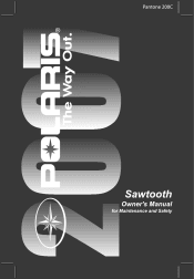 2007 Polaris Sawtooth Owners Manual