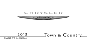 2013 Chrysler Town & Country Owner's Manual