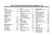 2013 Chevrolet Silverado 1500 Extended Cab Owner Manual