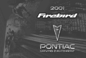 2001 Pontiac Firebird Owner's Manual