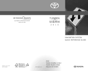 2010 Toyota Sequoia Navigation Manual