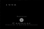 1998 Cadillac Seville Owner's Manual