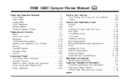 2007 GMC Canyon Owner's Manual