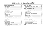2009 Pontiac G3 Owner's Manual