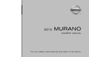 2012 Nissan Murano Owner's Manual