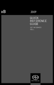2009 Scion xB Owner's Manual
