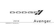 2014 Dodge Avenger Owner Manual