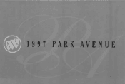 1997 Buick Park Avenue Owner's Manual