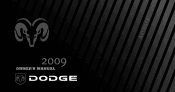 2009 Dodge Avenger Owner Manual