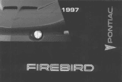 1997 Pontiac Firebird Owner's Manual