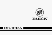 1996 Buick Riviera Owner's Manual