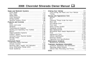 2008 Chevrolet Silverado 3500 Pickup Owner's Manual
