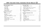 2009 Chevrolet Suburban 1500 Owner's Manual