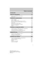 2009 Mercury Mountaineer Owner Guide 2nd Printing (Spanish)