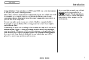 2009 Acura MDX Owner's Manual