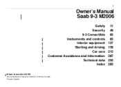 2006 Saab 9-3 Owner's Manual