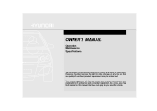 2012 Hyundai Sonata Owner's Manual