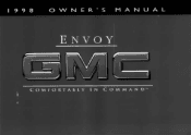 1998 GMC Envoy Owner's Manual