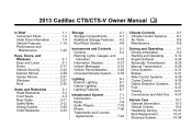 2013 Cadillac Escalade Owner Manual