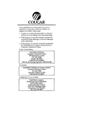 1997 Mercury Cougar Owner's Manual